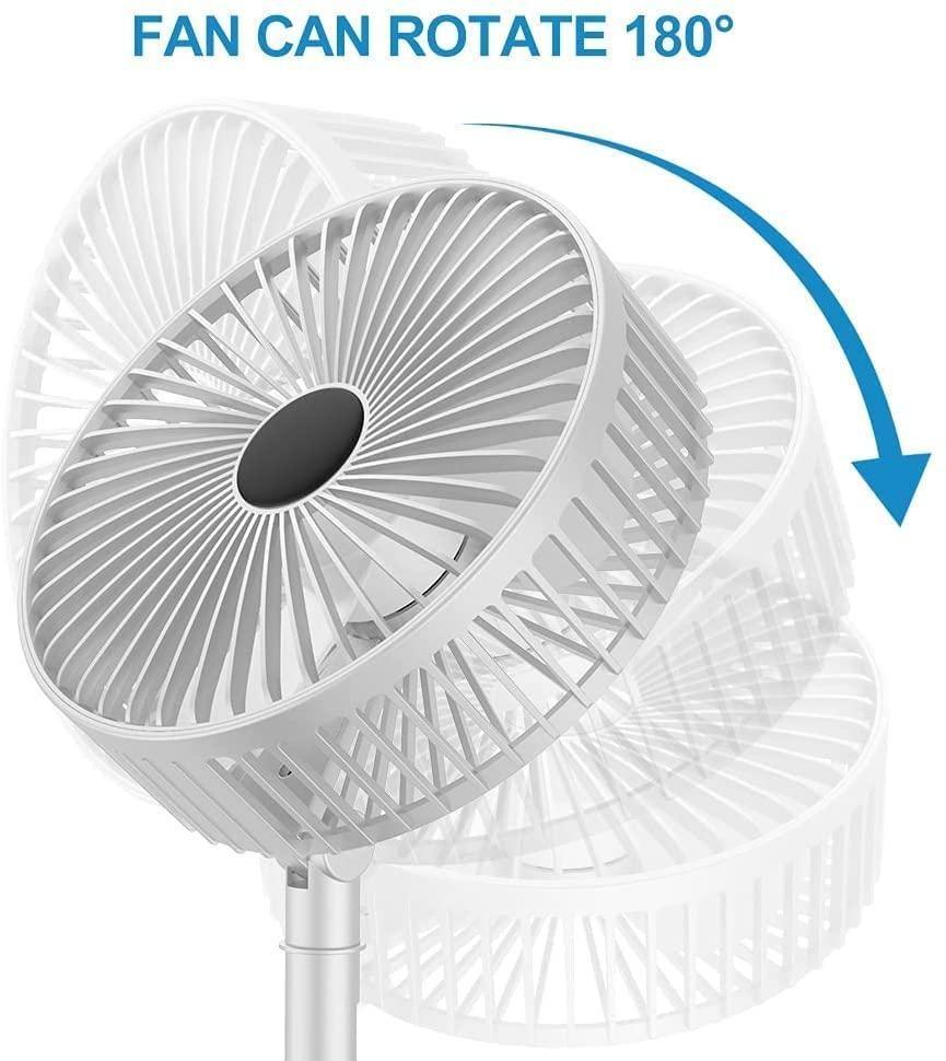 BREEZE™  High Speed Rechargeable Table Desk Fan